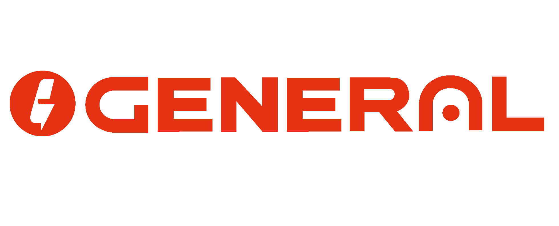 Logo of General Electric featuring a stylized blue and white design with the letters GE prominently displayed.