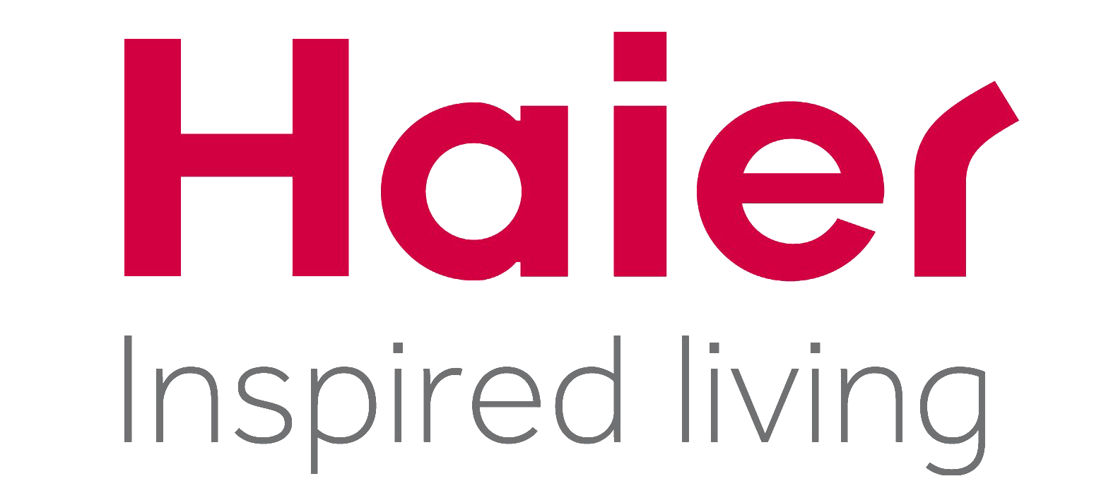 Logo of Haier Inspired Living, featuring modern design elements that reflect innovation and contemporary lifestyle.